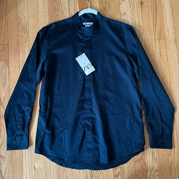 Zara Other - Zara Black Button-Up Shirt